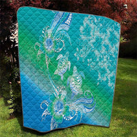 Polynesia Sea Turtle Couple Quilt I Am Turtley In Love With You LT05 - Polynesian Pride