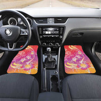 Polynesia Sea Turtle Couple Car Mats One Soul One Love LT05 Set 2pcs - Front Red - Polynesian Pride