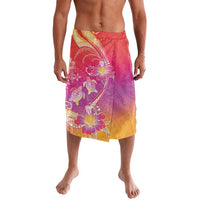 Polynesia Sea Turtle Couple Lavalava One Soul One Love LT05 Red - Polynesian Pride