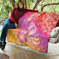 Polynesia Sea Turtle Couple Quilt One Soul One Love LT05 - Polynesian Pride