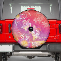 Polynesia Sea Turtle Couple Spare Tire Cover One Soul One Love LT05 - Polynesian Pride