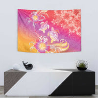 Polynesia Sea Turtle Couple Tapestry One Soul One Love LT05 - Polynesian Pride