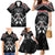 New Zealand Aotearoa Family Matching Mermaid Dress and Hawaiian Shirt Traditional Kapa Haka