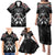 New Zealand Aotearoa Family Matching Puletasi and Hawaiian Shirt Traditional Kapa Haka