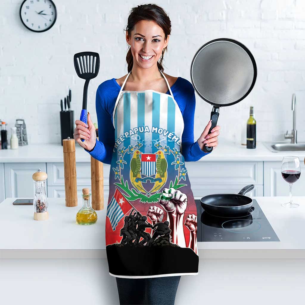 Free West Papua Apron One People One Soul Unique Style LT05 - Polynesian Pride