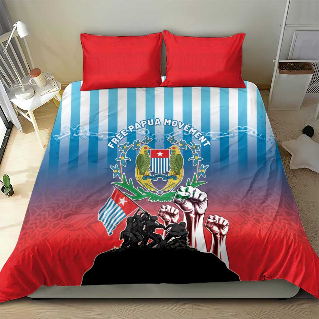 Free West Papua Bedding Set One People One Soul Unique Style LT05 - Polynesian Pride
