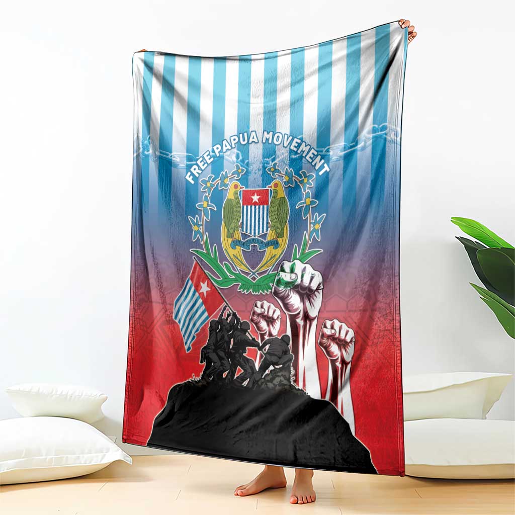 Free West Papua Blanket One People One Soul Unique Style LT05 - Polynesian Pride