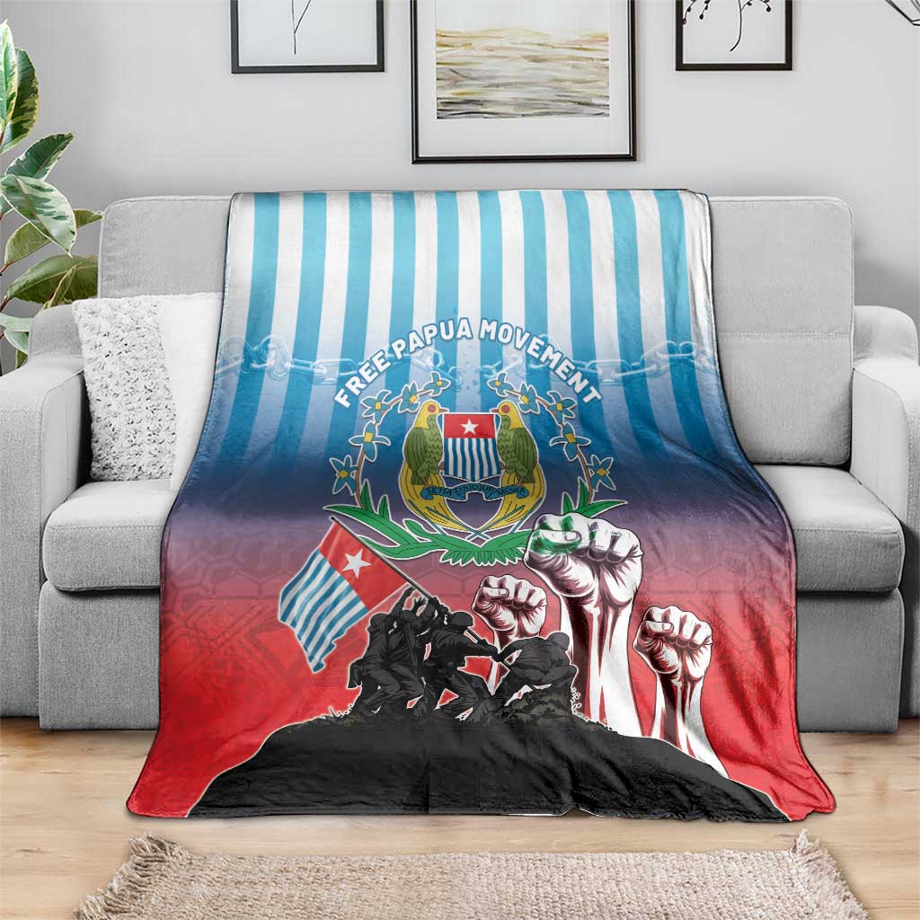 Free West Papua Blanket One People One Soul Unique Style LT05 - Polynesian Pride