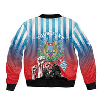 Personalised Free West Papua Bomber Jacket One People One Soul Unique Style LT05 - Polynesian Pride