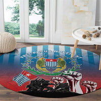 Free West Papua Round Carpet One People One Soul Unique Style LT05 - Polynesian Pride