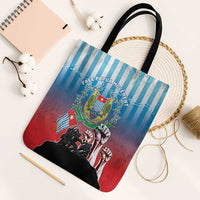 Free West Papua Tote Bag One People One Soul Unique Style LT05 Black Strap One Size Blue - Polynesian Pride