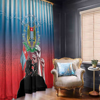 Free West Papua Window Curtain One People One Soul Unique Style LT05 - Polynesian Pride