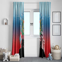 Free West Papua Window Curtain One People One Soul Unique Style LT05 - Polynesian Pride