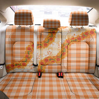Orange Hawaii Palaka Back Car Seat Cover Hawaiian Ilima Lei LT05 - Polynesian Pride