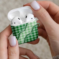 Green Hawaii Palaka AirPods Case Hawaiian Pikake Lei LT05 - Polynesian Pride