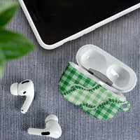 Green Hawaii Palaka AirPods Case Hawaiian Pikake Lei LT05 - Polynesian Pride