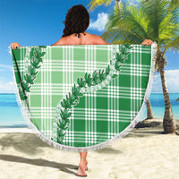 Green Hawaii Palaka Beach Blanket Hawaiian Pikake Lei LT05 - Polynesian Pride