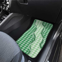 Green Hawaii Palaka Car Mats Hawaiian Pikake Lei LT05 - Polynesian Pride