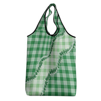 Green Hawaii Palaka Grocery Bag Hawaiian Pikake Lei LT05 - Polynesian Pride