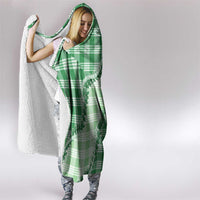 Green Hawaii Palaka Hooded Blanket Hawaiian Pikake Lei LT05 - Polynesian Pride