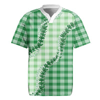 Green Hawaii Palaka Rugby Jersey Hawaiian Pikake Lei LT05 Green - Polynesian Pride