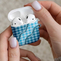Blue Hawaii Palaka AirPods Case Hawaiian Pikake Lei LT05 - Polynesian Pride