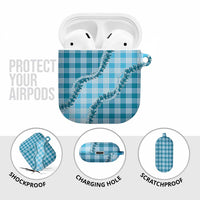 Blue Hawaii Palaka AirPods Case Hawaiian Pikake Lei LT05 - Polynesian Pride