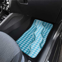 Blue Hawaii Palaka Car Mats Hawaiian Pikake Lei LT05 - Polynesian Pride