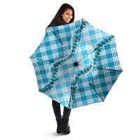 Blue Hawaii Palaka Umbrella Hawaiian Pikake Lei LT05 - Polynesian Pride