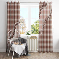 Beige Hawaii Palaka Window Curtain Hawaiian Pikake Lei LT05 - Polynesian Pride