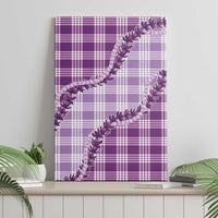 Violet Hawaii Palaka Canvas Wall Art Hawaiian Pikake Lei LT05 - Polynesian Pride