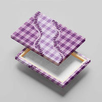 Violet Hawaii Palaka Canvas Wall Art Hawaiian Pikake Lei LT05 - Polynesian Pride