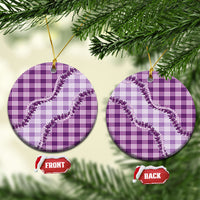 Violet Hawaii Palaka Ceramic Ornament Hawaiian Pikake Lei