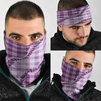 Violet Hawaii Palaka Neck Gaiter Hawaiian Pikake Lei LT05 - Polynesian Pride