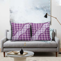 Violet Hawaii Palaka Pillow Cover Hawaiian Pikake Lei LT05 - Polynesian Pride