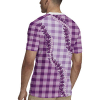 Violet Hawaii Palaka Rugby Jersey Hawaiian Pikake Lei LT05 - Polynesian Pride