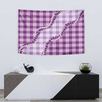 Violet Hawaii Palaka Tapestry Hawaiian Pikake Lei LT05 - Polynesian Pride