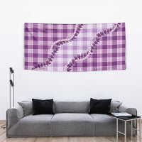 Violet Hawaii Palaka Tapestry Hawaiian Pikake Lei LT05 - Polynesian Pride