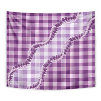Violet Hawaii Palaka Tapestry Hawaiian Pikake Lei LT05 - Polynesian Pride