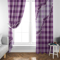 Violet Hawaii Palaka Window Curtain Hawaiian Pikake Lei LT05 - Polynesian Pride