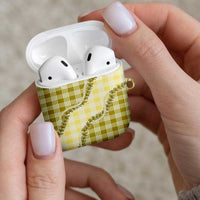 Yellow Hawaii Palaka AirPods Case Hawaiian Pikake Lei LT05 - Polynesian Pride