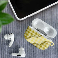 Yellow Hawaii Palaka AirPods Case Hawaiian Pikake Lei LT05 - Polynesian Pride