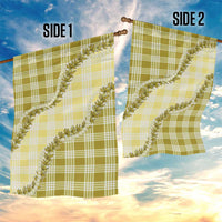 Yellow Hawaii Palaka Garden Flag Hawaiian Pikake Lei LT05 - Polynesian Pride