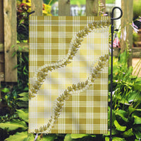 Yellow Hawaii Palaka Garden Flag Hawaiian Pikake Lei LT05 Garden Flag Yellow - Polynesian Pride