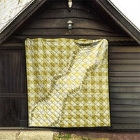 Yellow Hawaii Palaka Quilt Hawaiian Pikake Lei LT05 - Polynesian Pride