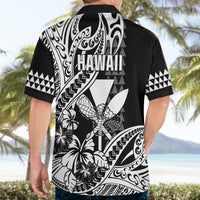 Hawaii Maui Upena Kiloi Hawaiian Shirt Kakau Tribal Pattern Black Version LT05 - Polynesian Pride