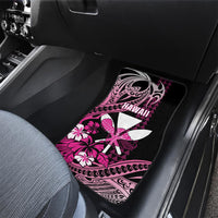 Hawaii Maui Upena Kiloi Car Mats Kakau Tribal Pattern Pink Version LT05 - Polynesian Pride