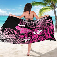 Hawaii Maui Upena Kiloi Sarong Kakau Tribal Pattern Pink Version LT05 - Polynesian Pride