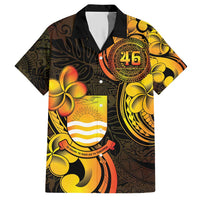 Personalised Kiribati Independence Day Hawaiian Shirt 46th Anniversary LT05 Yellow - Polynesian Pride