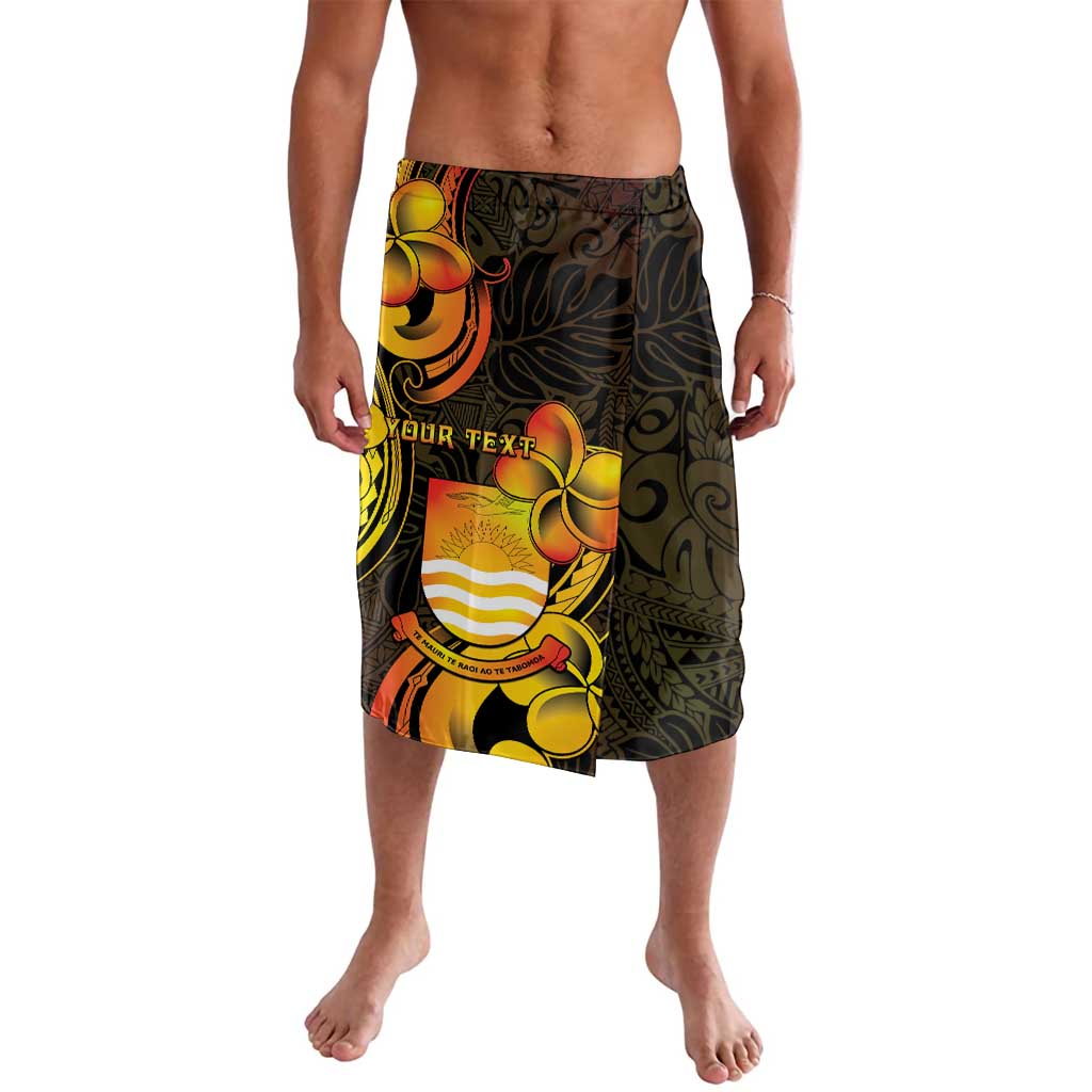 Personalised Kiribati Independence Day Lavalava 46th Anniversary LT05 Yellow - Polynesian Pride